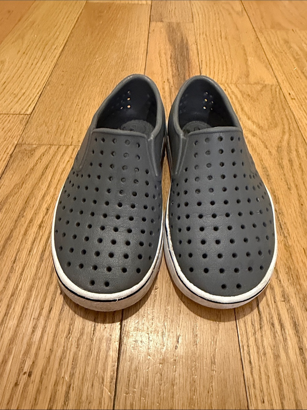 Native Gray Miles Child shoes